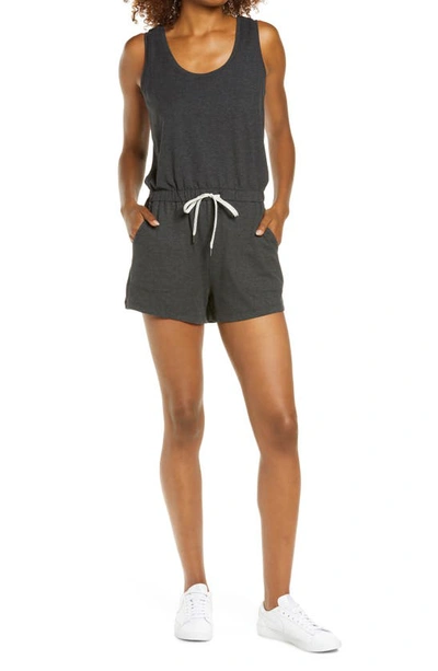 Zella Gwen Ponte Knit Tank Dress In Grey Dark Heather