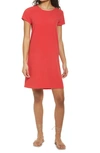 Chelsea28 Crepe Shift Dress In Red Saucy