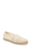 Toms Alpargata Slip-on In Natural Lace