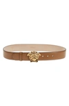 VERSACE MEDUSA HEAD LEATHER BELT,DCDD259DVTFN