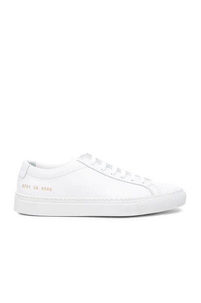 COMMON PROJECTS LEATHER ORIGINAL ACHILLES LOW,COMF-WZ3