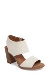 Toms Majorca Womens Heeled Sandals Colour: Natural, Size: 8 In Natural