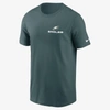 Nike Men's Philadelphia Eagles Local Phrase T-shirt In Sport Teal