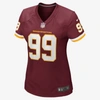 NIKE WOMEN'S NFL WASHINGTON FOOTBALL TEAM (CHASE YOUNG) GAME FOOTBALL JERSEY,13881149