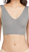 CALVIN KLEIN UNDERWEAR LIGHTLY LINED V NECK BRALETTE,CKLEN43611