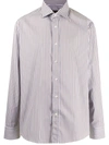 CANALI STRIPED COTTON SHIRT