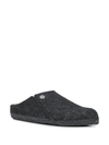 Birkenstock Zermatt Wool Felt Slipper In Schwarz