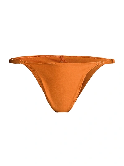 Cult Gaia Misha Bikini Bottoms In Orange