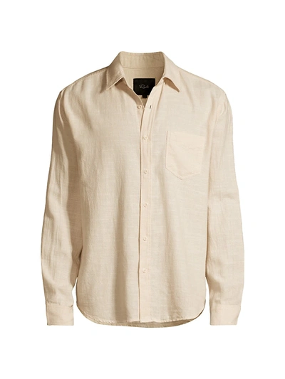 Rails Wyatt Long-sleeve Shirt In Hummus