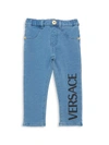 VERSACE BABY'S LOGO JEANS,400014317757