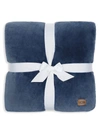 Ugg Whitecap Throw Blanket In Denim