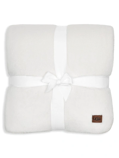 Ugg Whitecap Throw Blanket In Snow