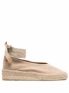 Castaã±er Castañer Flat Shoes In Nude