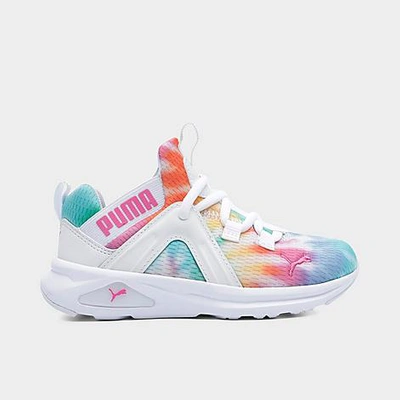 PUMA PUMA GIRLS' LITTLE KIDS' ENZO TIE-DYE TRAINING SHOES SIZE 2.5 3071485