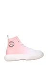 N°21 High Bonnie Sneakers In Bianco