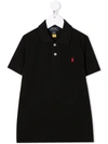 Polo Ralph Lauren Ralph Lauren Kids Polo Con Ricamo In 黑色