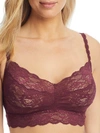 Cosabella Never Say Never Sweetie Bralette In Vino