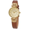 ANNE KLEIN QUARTZ GOLD DIAL LADIES WATCH 10/J9442CHHY