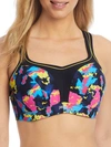 Panache Ultimate High Impact Underwire Sports Bra In Electric Print