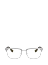 BURBERRY BE1348 BRUSHED SILVER GLASSES,BE1348 1166