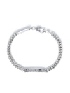 Capsule Eleven Power Tag Bracelet Silver In Silver