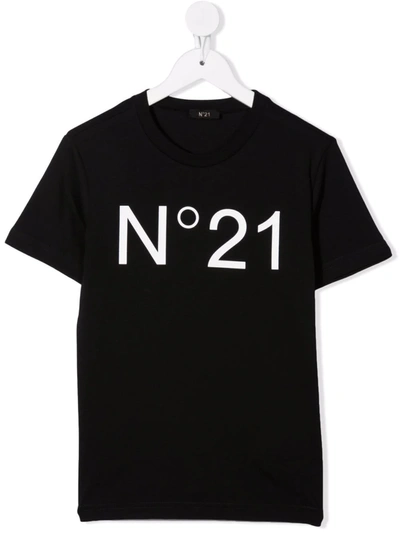 N°21 LOGO印花T恤