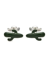 BABETTE WASSERMAN CACTUS AND COWBOY HAT CUFFLINKS