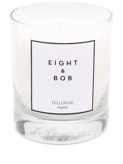 Eight & Bob Telluride Wax Candle In White