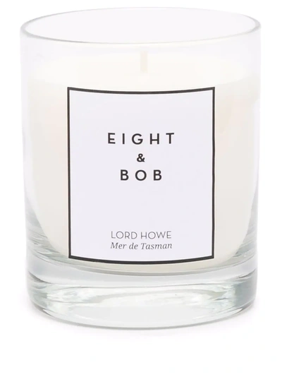 Eight & Bob Lord Howe Wax Candle In White