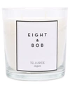EIGHT & BOB TELLURIDE WAX CANDLE AND HOLDER