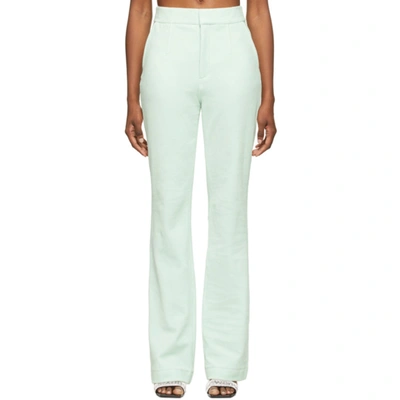 Alexander Wang Stacked Pant With 5 Pocket Details In 461 Glacier