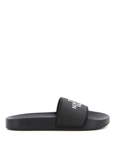 The North Face Base Camp Logo-print Slides In Black