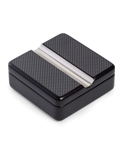 Bey-berk Pivot Design Carbon Fiber Cigar Ashtray