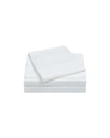 Charisma 400-thread Count Percale Standard Pillowcase Set, White