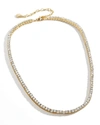 BAUBLEBAR BENNETT CRYSTAL TENNIS NECKLACE,PROD238300236