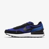 Nike Men's Waffle One Casual Sneakers From Finish Line In Racer Blue,white,bright Crimson,black
