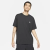 Nike Embroidered-logo T-shirt In Black