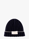 Brunello Cucinelli Ribbed Knitted Hat In Blue