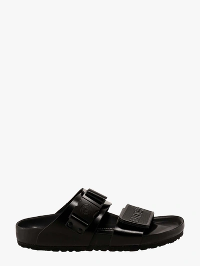 Birkenstock X Rick Owens Black Birkenstock Rotterdam Sandals