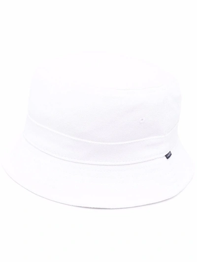 Lacoste Logo贴花细节遮阳帽 In White