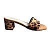 HAMMER ERIS LEOPARD LEATHER MULES