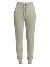 Loulou Studio Maddalena Cashmere Joggers In Almond