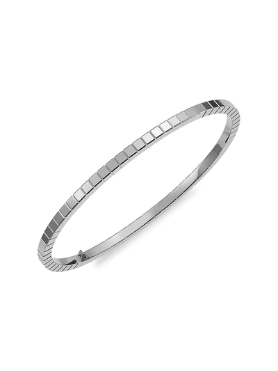 Chopard 18k White Gold Ice Cube Bracelet