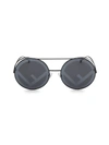 Fendi Women's Runaway 63mm Round Sunglasses In Grey