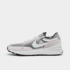 Nike Waffle One Sneakers In White Leather In Summit White/white/black/orange