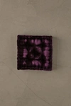 Urban Outfitters Ruthie Velvet Floor Pillow In Plum