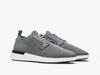 Wolf & Shepherd Swiftknit™ Derby In Heather Gray / White