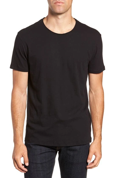 Allsaints Slim Fit Crewneck T-shirt In Jet Black