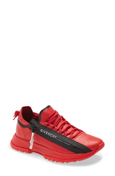Givenchy Spectre Sneaker In Red/ Black