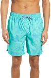 Saxx Oh Buoy 2n1 Volley Swim Shorts In Fiji Astro Surf And Turf